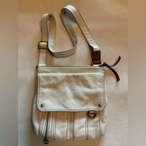 Off-white Fossil cross body bag